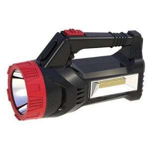 Ліхтар-прожектор переносний PT-7757S | Ручний світлодіодний ліхтар із сонячною панеллю | Акумуляторний ліхтар