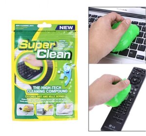 Гель для чистки клавиатуры Super Clean | Лизун для чистки | Гелевый очиститель пыли