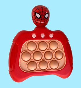 Ігрова мініконсоль Pop It Spider Man | Електронна іграшка Людина павук
