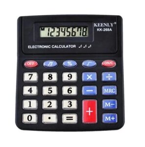 Калькулятор KK-268A 8-розрядний | Бухалтерский калькулятор | Інженерний калькулятор