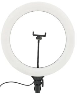 Кільцева LED лампа A390 (1 крепл. тел.) (пульт) 39 см | Кільцевої світло | Світлова лампа кільце