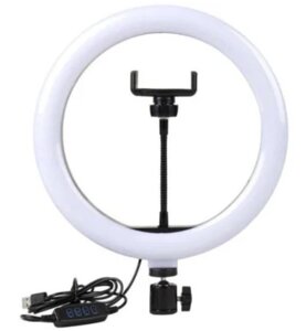 Кільцева LED лампа LC-330 (1 крепл. тел.) USB (33см)Кільцевої світло | Світлова лампа кільце