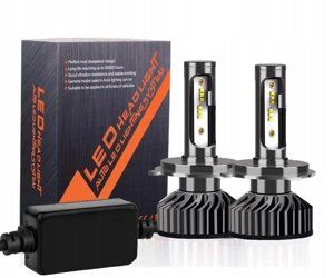 LED Лампи для Фар F2 H4 ZES | Автомобільне Світлодіодне Світло