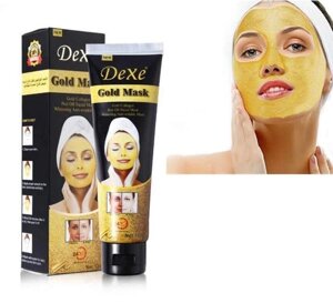 Маска для обличчя Dexe Gold Mask | Золота маска для обличчя