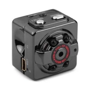 Мини камера SQ SQ8 960P | Камера с ночной съёмкой и датчиком движения | Портативная видео-фото камера