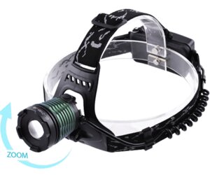 Налобний ліхтар BL-2188B-T6 | Ліхтарик на голову на акумуляторі | Світлодіодний ліхтар на лоб