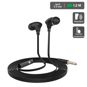 Навушники MDR G3 CELEBRAT Чорні | Вакуумні навушники з мікрофоном