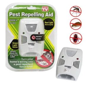 Відлякувач комах і гризунів Pest Repelling Aid ⁇ Прилад для відлякування мишей, щурів і комах