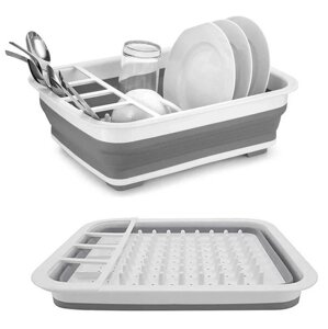 Піддон для посуду та кухонних приладів multi-functional folding Bowl tray | Кухонні сушарка для посуду