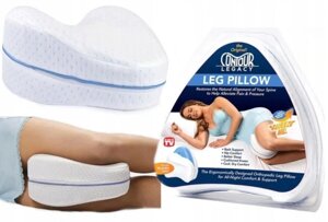 Подушка ортопедична для ніг і колін Contour Legacy Leg Pillow | Подушка під ноги для сну
