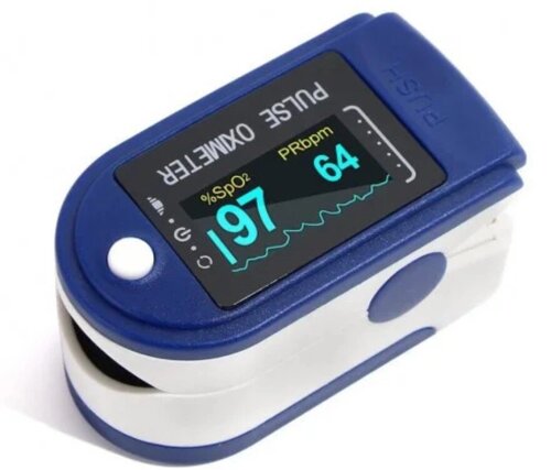 Пульсоксиметр LK-88 | Вимірювач кисню в крові | пульсометр напалечний