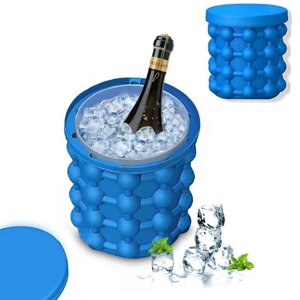 Силіконове відро - форма для льоду для охолодження напоїв Ice Genie