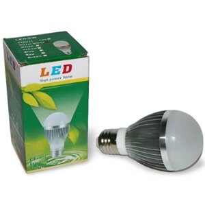 Світлодіодна лампа LED 5 Вт/220 В | Енергоощадна лампочка | Led лампа E27