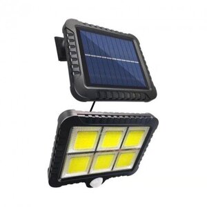 Вуличний ліхтар із датчиком руху Split Solar Wall Lamp на сонячній батареї GL-10cob | Світлодіодний ліхтар