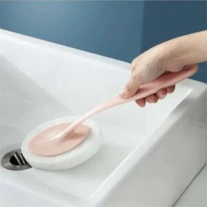 Універсальна щітка для прибирання унітаза та ванної Sponge Brush | Щітка для кахлю