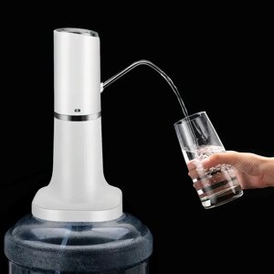 WATER DISPENSER насос для води БІЛИЙ диспенсер для пляшки питної води XL-145 | Електропомпа для кулера