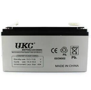 Акумулятор BATTERY 12V 150A UKC жуйково-кислотна акумуляторна батарея 12В