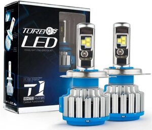 Автолампи LED T1 H4 | Лампочки для машини | Світлодіодна лампа для авто