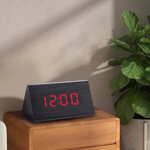 Годинник 864-1 з червоним підсвічуванням | Електронний будильник | Світлодіодні цифрові годинник