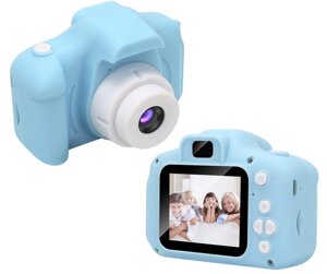 Дитяча Фотокамера СИНЯ c 2.0" дисплеєм і з функцією відео | Дитячий фотоапарат