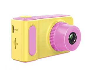 Дитячий фотоапарат з екраном Smart Kids Camera V8 РОЖЕВИЙ | Цифровий фотоапарат для дітей