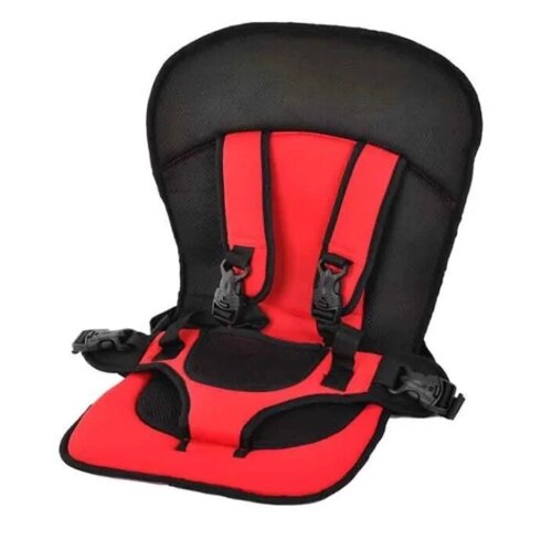 Дитяче Автокрісло ЧЕРВОНЕ Multi Function Car Cushion | Безкаркасне автокрісло дитяче