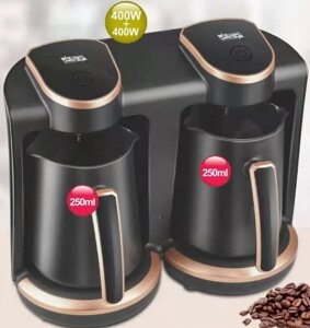 Електрична кавоварка DSP KA 3049 500 мл 800 W | Кофемашина на 2 чашки | Краплинна кавоварка