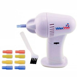 Электрический прибор для чистки ушей Wax Vac | Вакуумный чистильщик ушей | Ухочистка