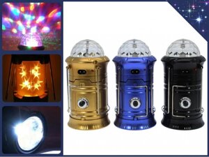 Ліхтарик 6899 usb / disco кемпінг | Світлодіодний ліхтарик | Ручний LED ліхтарик
