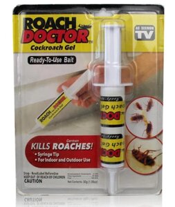 Гель від тарганів та комах Roach doctor Cockroach Gel | Засіб від тарганів | Засіб від комах