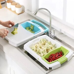 Кухонная разделочная доска на раковину Dish washing | Разделочная доска на мойку | Доска для кухни