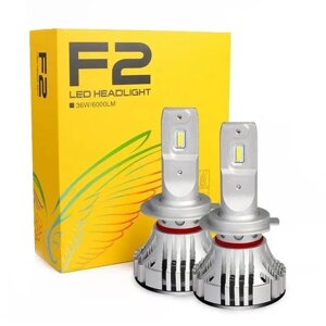 LED Лампи для Фар F2 H11 Solar | Автомобільне світлодіодне світло