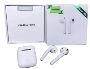 Навушники NW-M9X TWS з кейсом | Бездротові bluetooth-навушники | Блютуз навушники