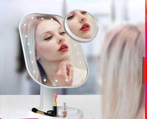 Овальне дзеркало з підсвічуванням Cosmetic Mirror | Косметичне дзеркало для макіяжу
