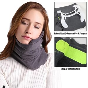 Подушка-шарф на шию для подорожей Travel pillow | Подушка для сну сидячи