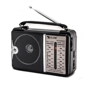 Портативний радіоприймач GOLON RX-606 | Приймач FM, AM, SW1, SW2, TV | Радіо переносне