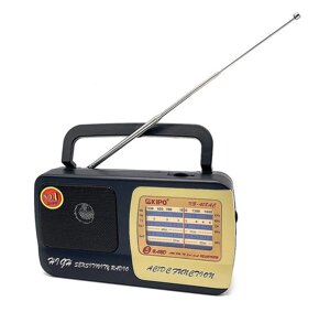 Портативний радіоприймач Kipo KB-408 | ФМ приймач | Радіо переносне