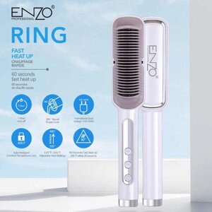 Щітка для випрямлення волосся ENZO EN-4114 | Випрямляч для волосся