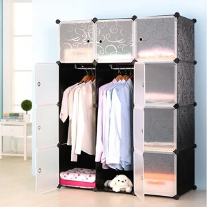 Складаний Шафа Storage Cube Cabinet МР 312-62 Пластиковий | Органайзер для Речів