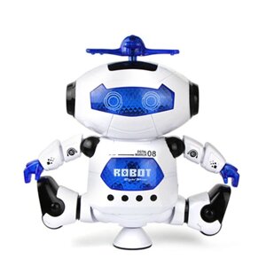 Танцюючий світиться робот Dancing Robot | дитяча іграшка музичний робот