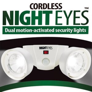 Вуличний світильник Cordless Night Eyes із датчиком руху | Бездротовий ліхтар на стіну
