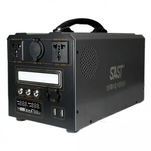 Зарядна станція SAST XM52A інвертор 1000w (1500W) | Портативний зарядний пристрій | Повербанк