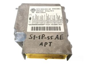 Блок керування подушок AIR BAG VW Passat B7 2012-2015 5C0-959-655-AE-0P3