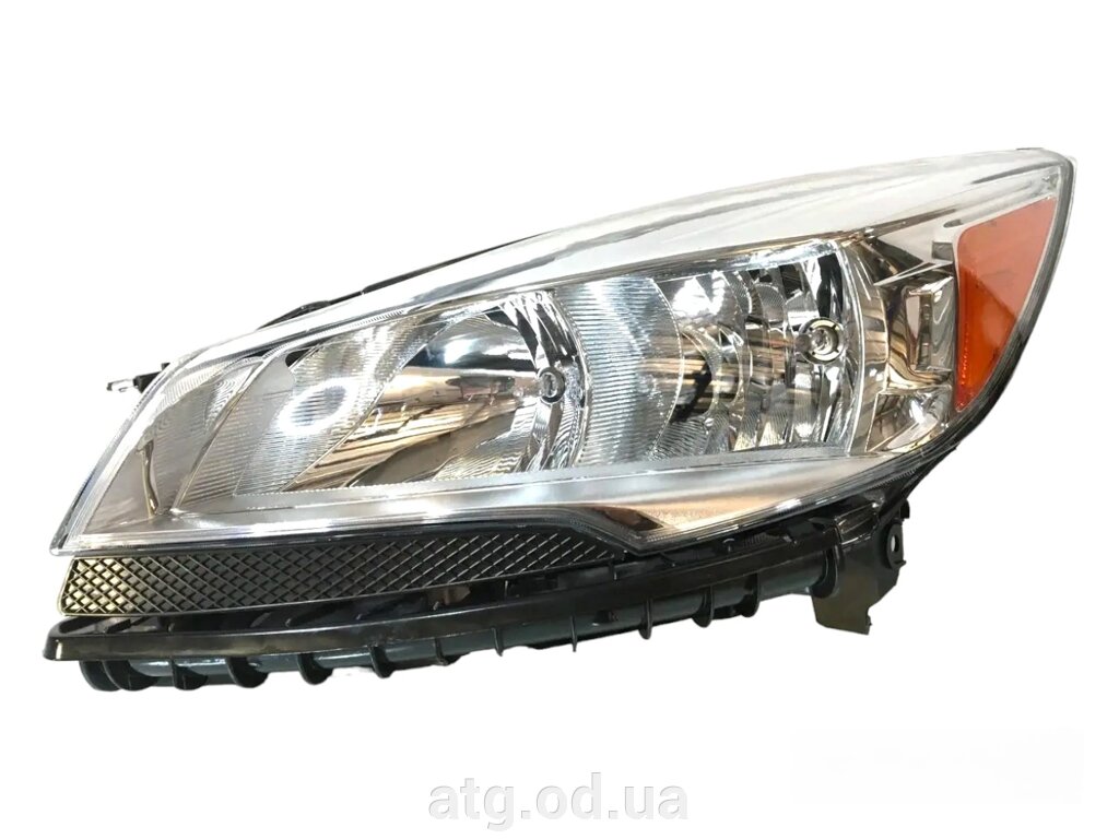 Фара Ford Escape MK3 13-16 ліва галоген CJ5Z-13008-D жовтий куточок від компанії ATG-Parts - запчастини кузова та оптика - фото 1