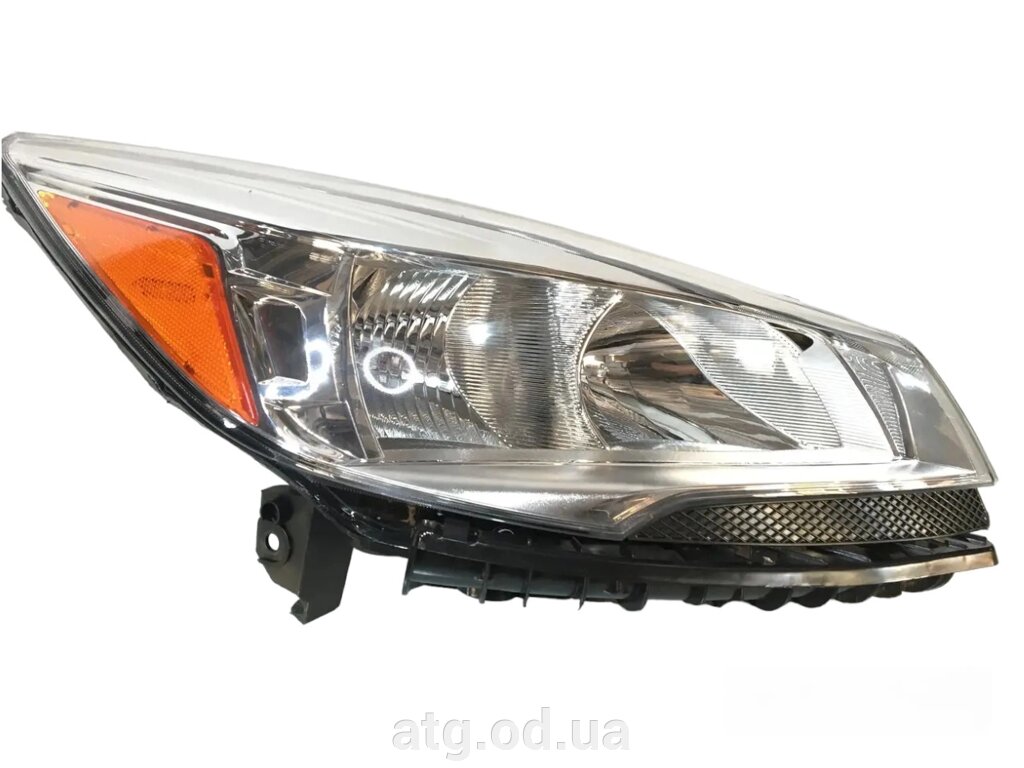 Фара Ford Escape MK3 2013-2016 права галоген CJ5Z-13008-C жовтий куточок від компанії ATG-Parts - запчастини кузова та оптика - фото 1