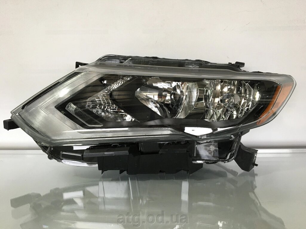 Фара галоген Nissan Rogue 2017-2020 ліва 26060-6FL0A від компанії ATG-Parts - запчастини кузова та оптика - фото 1