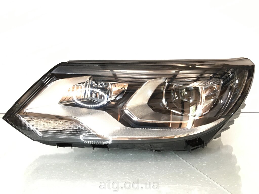 Фара передня ліва VW Tiguan 2012-2017 галоген 5N0941005C від компанії ATG-Parts - запчастини кузова та оптика - фото 1