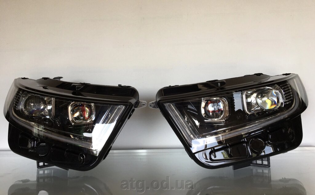 Фари комплект Full LED Ford Edge 2015-2018  FK7B13W030CG, FK7B13W029CG від компанії ATG-Parts - запчастини кузова та оптика - фото 1