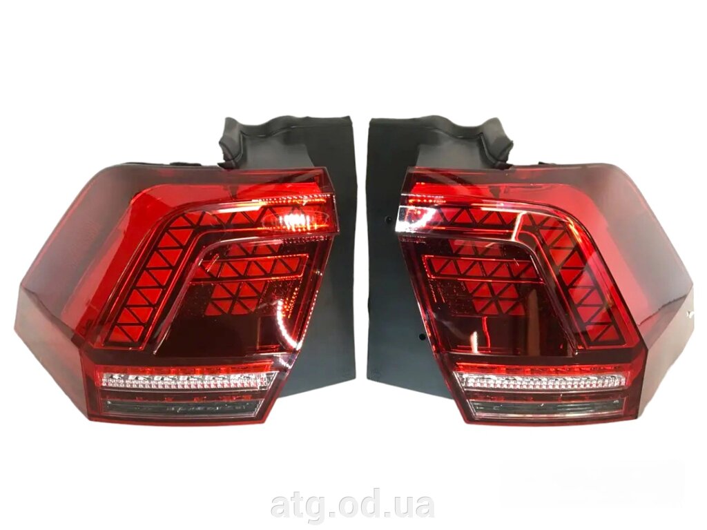 Ліхтарі зовнішні Led VW Tiguan 2018-5NA945207F, 5NA945208F комплектація Hi-Line комплект від компанії ATG-Parts - запчастини кузова та оптика - фото 1