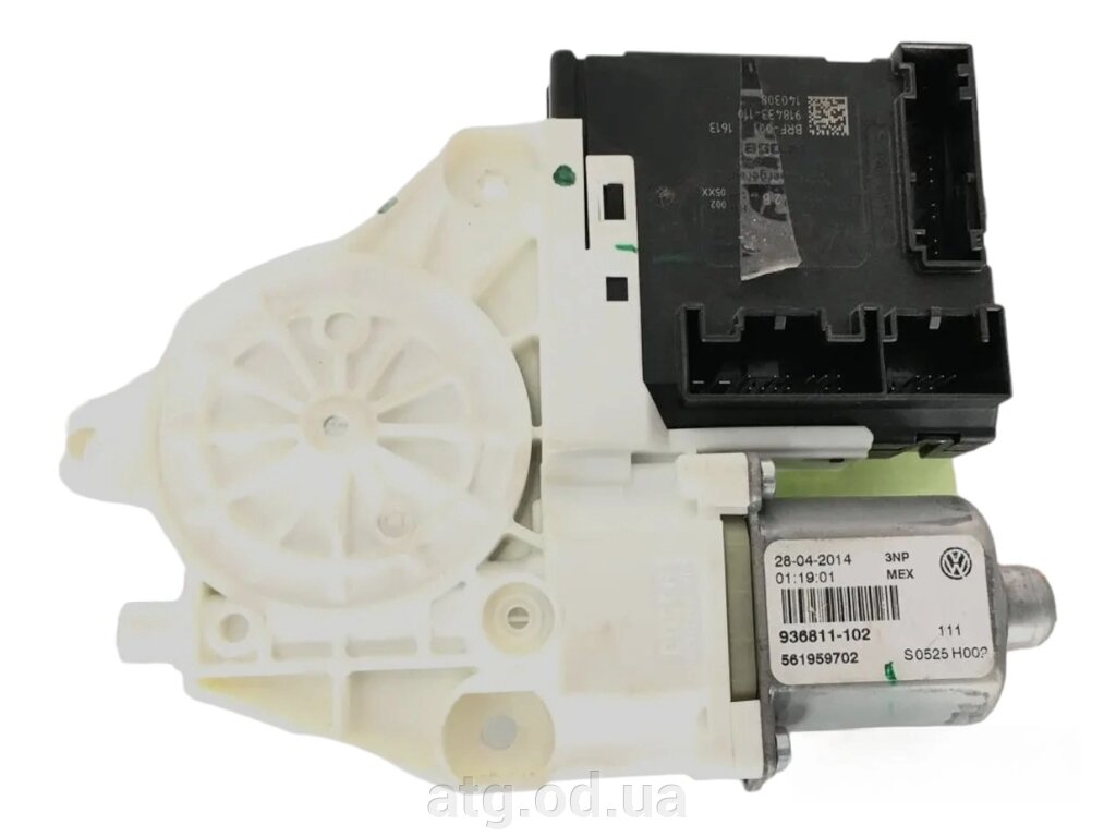 Моторчик стеклоподьемника передній лівий VW Passat B7 USA 2012-2015 від компанії ATG-Parts - запчастини кузова та оптика - фото 1